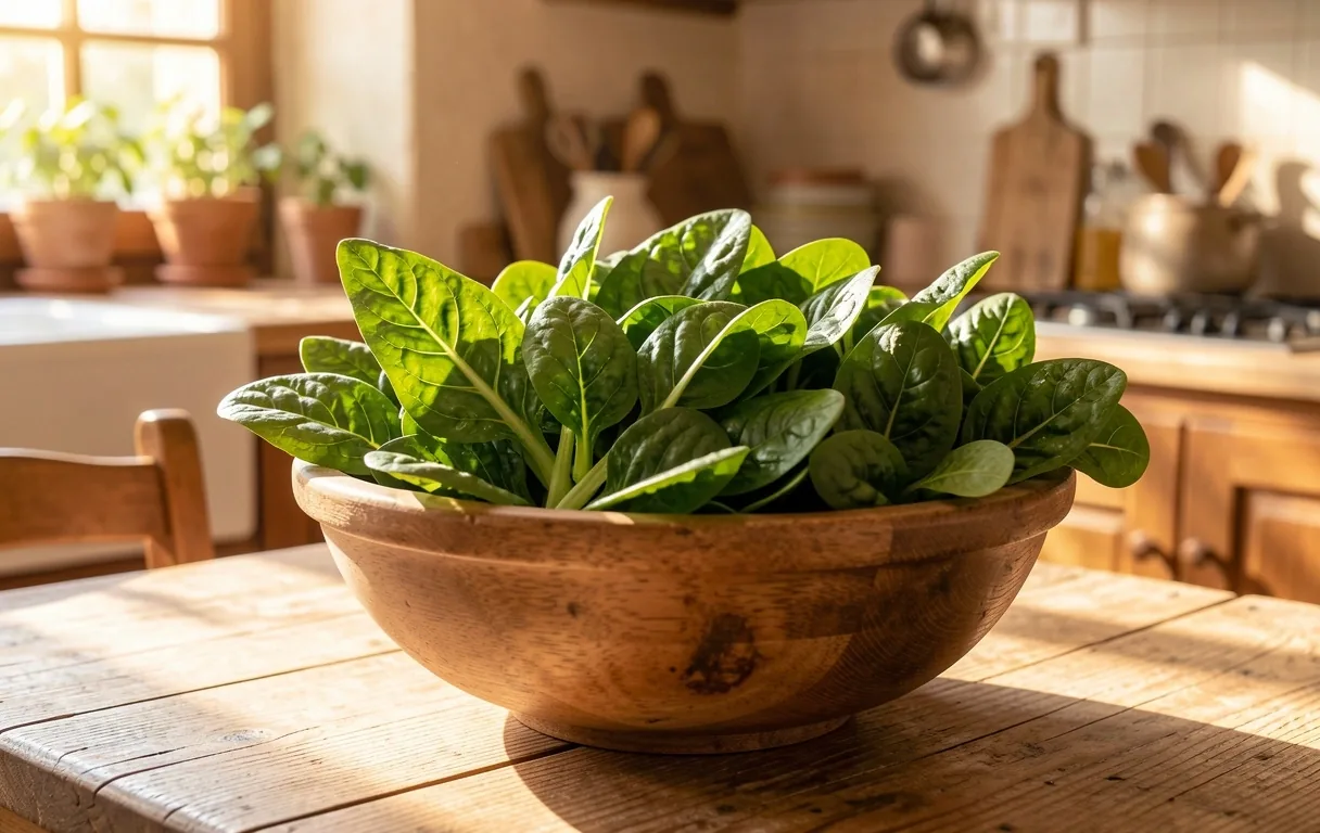 Vegetales de hoja verde